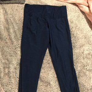 High compression workout Pants with cutouts